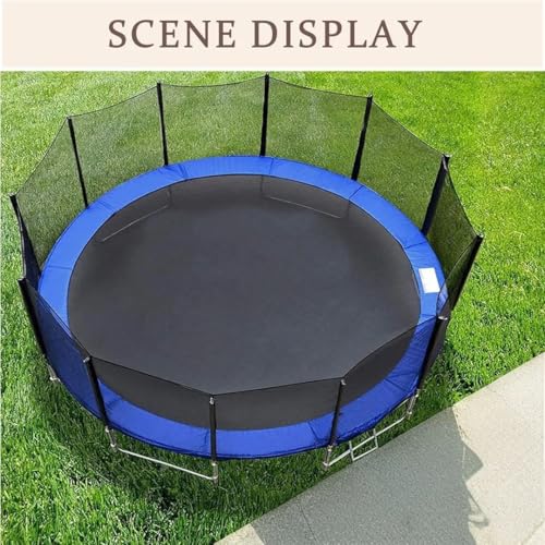 Filet Trampoline Anti-UV et Déchirures avec Entrée Zip Fluide