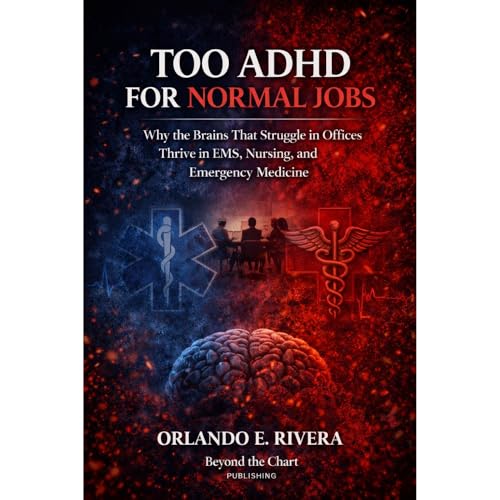 Too ADHD for Normal Jobs Audiolibro Por Orlando E. Rivera arte de portada