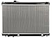CSF 3289: Radiator Infiniti M35 3.5L 2008-2006
