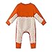 Produktbild N/AA Amuse-MIUMIU Baby Langarm Mop Strampler Outfit Lustiger Baby Kleidung Wischmop Strampler Reinigungsmop Overall Mädchen Jungen Jumpsuit Babykleidung zum Krabbeln 0-24 Monate