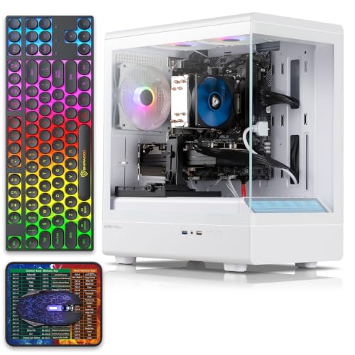 Image of Prebuilt Gaming PC Desktop,Core i7 Tower Computer,RTX3050 8G,Win11