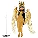Monster High Howliday Doll, Winter Edition Cleo De Nile Collectible in Golden Gown with Gleaming Accessories and Shimmery Fringe Shawl