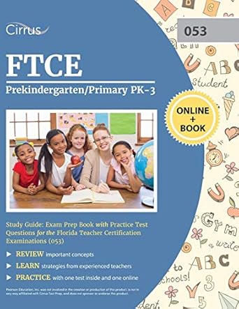 FTCE Prekindergarten/Primary PK-3 Study Guide: Exam Prep Book with ...