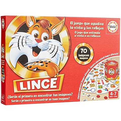 Educa - Lince 70 Imágenes, Juego de Mesa Cover