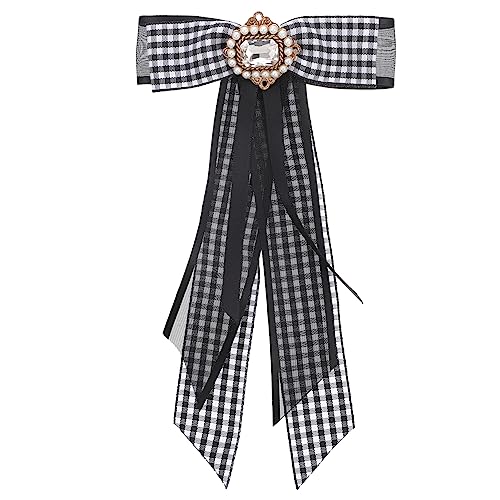 PRETYZOOM Pearl Bow Tie for Women Girls Bow Tie for Women Modern Fashion Imitated Pearl Design