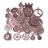 Uso generalizado: las joyas retro son muy adecuadas para proyectos de álbumes de recortes, colgantes de collares, pulseras, manualidades, fabricación de joyas, fabricación de tarjetas, decoración de sombreros o lazos.