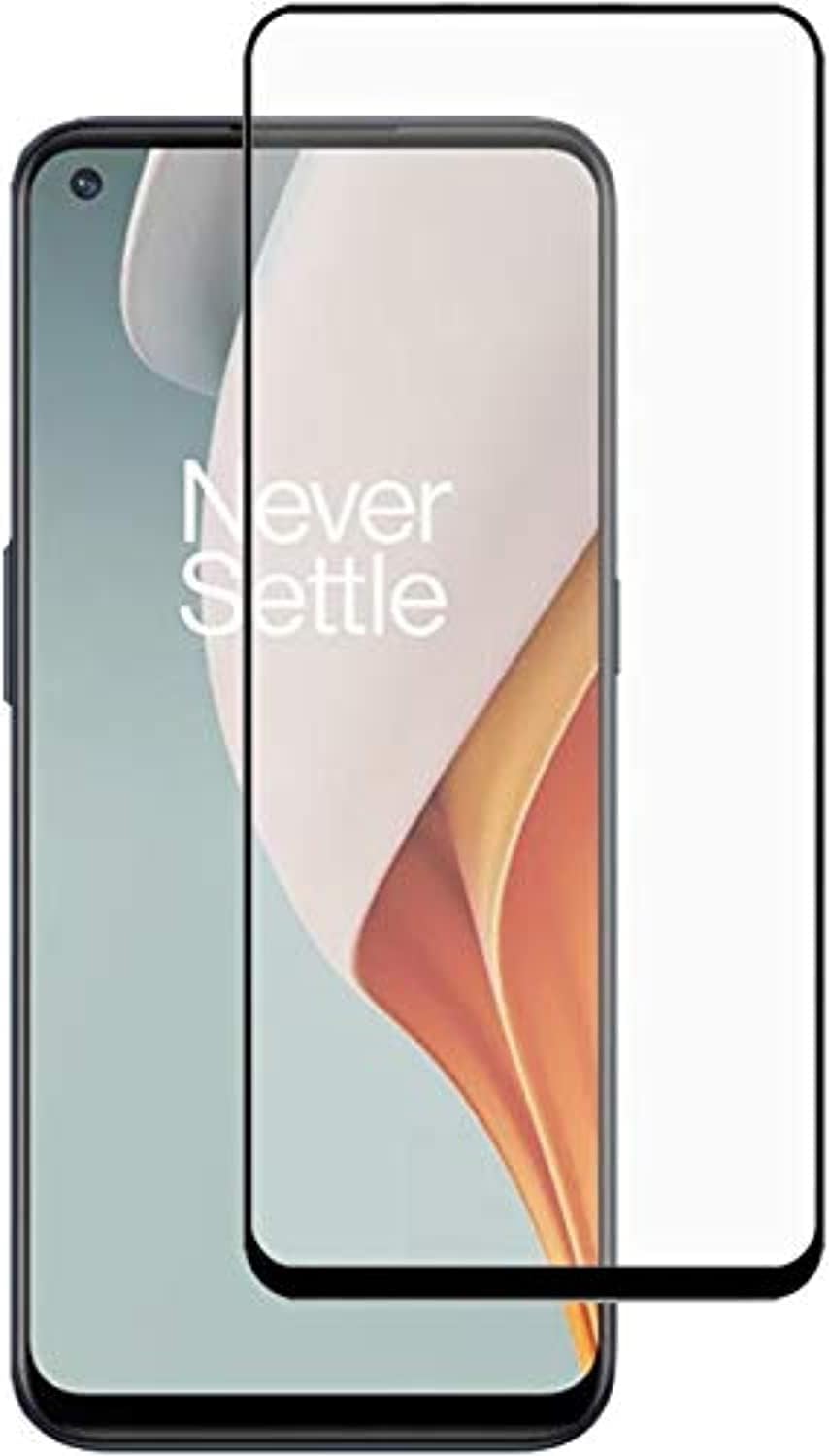 OnePlus Nord N100 Screen Protector Glass Full Glue Tempered Screen Guard Anti-Fingerprints Shatter-Resistant for OnePlus Nord N100 by Nice.Store.UAE