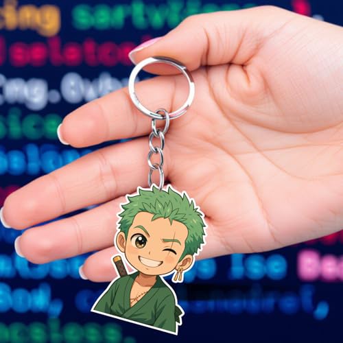 Image of Acrylic Anime & Cartoon Theme Keychain For Bike & Car | Birthday Return Gift For Kids | Gift For Girls & Boys