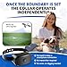 YHpet Upgrated GF02 Plus - Customizable GPS Dog Fence with Remote Training, No Subscription Required, Set Up Boundary in 1 Minute with App, Waterproof GPS Dog Collar System, Long Battery Life