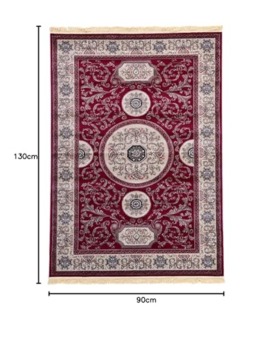 Alfombrilla lavable con base antideslizante de 90 x 130 cm para entrada 3
