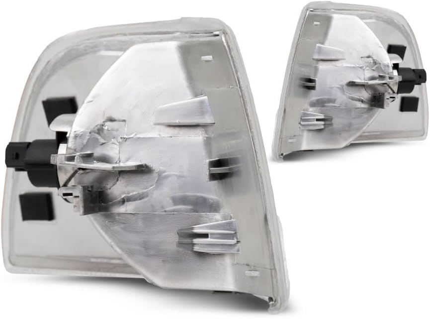 CarLights360: For 1998 1999 2000 Volvo S70 Turn Signal/Parking Light Assembly Driver and Passenger Side Pair DOT Certified w/Bulbs - Replaces VO2520101 VO2521101