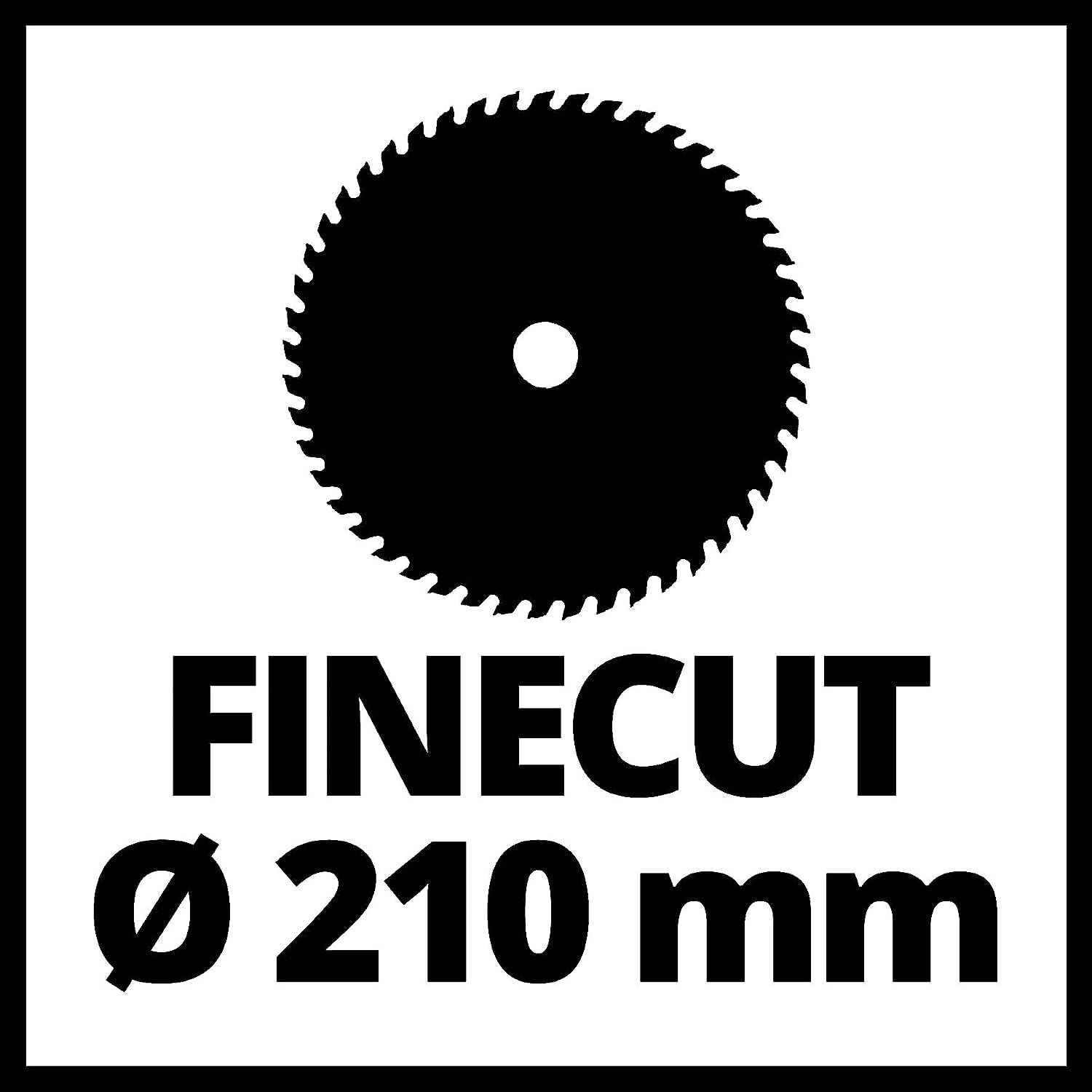 Einhell Scie circulaire sur table sans fil TE-TS 36/210 Li-Solo Power X-Change (36V, 3,800 trs/min, Lame Ø210 x ø30 mm, Table en aluminium) Livré sans Batterie ni Chargeur