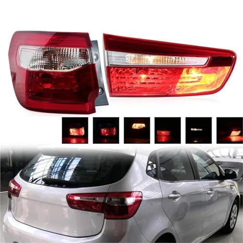 Feu arrière LED extérieur gauche pour Kia K2 Hatchback 2012-2014 - 7
