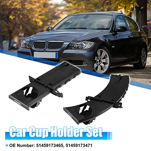 Portavasos retráctiles para BMW 323i E90 2006-2011 miniatura 2