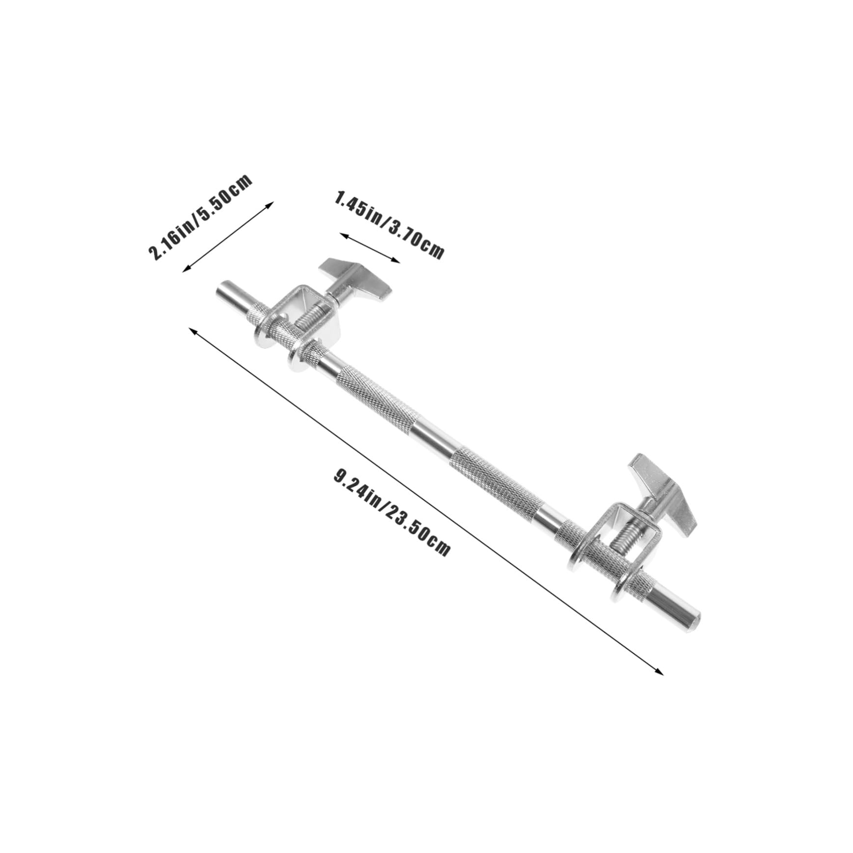 ULDIGI Stable Drum Mounting Clamp for Cowbells Drum Clip Easy Install Music Stand Accessory