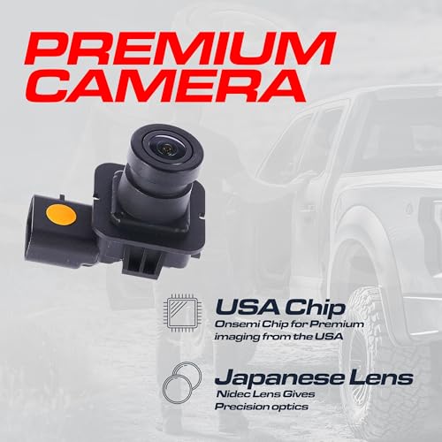 Image of Master Tailgaters Replacement for Ford Fusion, Fusion Energi, Fusion Hybrid (2017-2020) Backup Camera OE Part # HS7Z-19G490-F, HS7Z-19G490-A, HS7Z-19G490-D