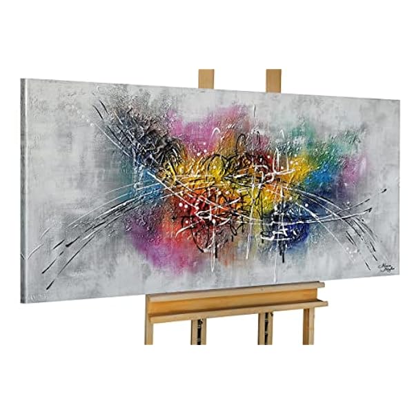 Monica Mirafiori I 100% handgeschilderd I schilderij bolero 140x70cm | schilderij handgeschilderd | acrylschilderij | zeer grote acrylafbeelding I moderne kunst I kunstafbeeldingen