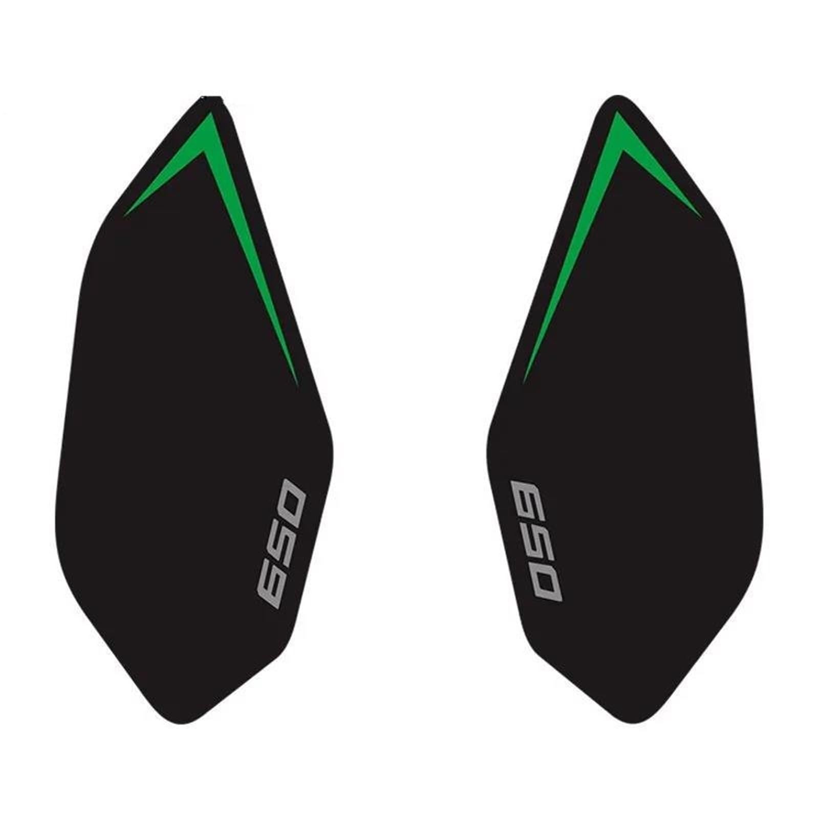 Motorcycle Tank Pad Stickers Side Gas Grip Protector Decal for Kawasaki for Ninja650 for Z650 2018-2025 Bike Tank Film(Color6)