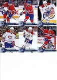 2016-17 Upper Deck Series 1 Montreal Canadiens Team Set of 6 Cards: Alex Galchenyuk(#99), Andrei Markov(#100), Brendan Gallagher(#101), Nathan Beaulieu(#102), Max Pacioretty(#103), Tomas Plekanec(#104)