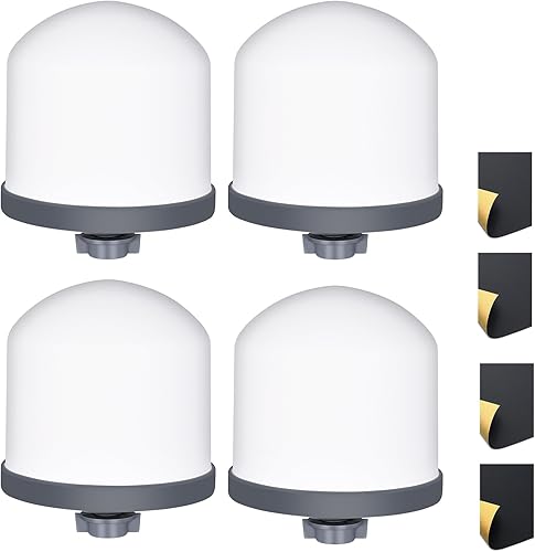 Miniatura 10 de Paquete de 2 velas de filtro de agua de cerámica de 7 pulgadas, filtros de repuesto de filtro de agua de 7 pulgadas con carbón activado para sistema