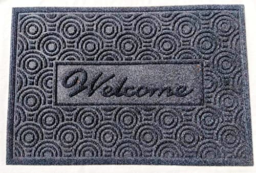 DONATELLA Felpudo 1957 Polipropileno - Gris, 040x060 cm.