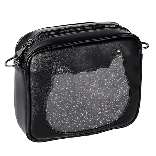 Leather Bag Crossbody Cat Small Purse Pin Display Bag2