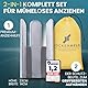 SOCKENHELD® 2-in-1 Premium Strumpfanziehhilfe – mit Aufhängetasche für extra Schutz & Hygiene – Komfort-Zugbänder – Ideal für Senioren, Schwangere & bei Mobilitätseinschränkungen – 23cm