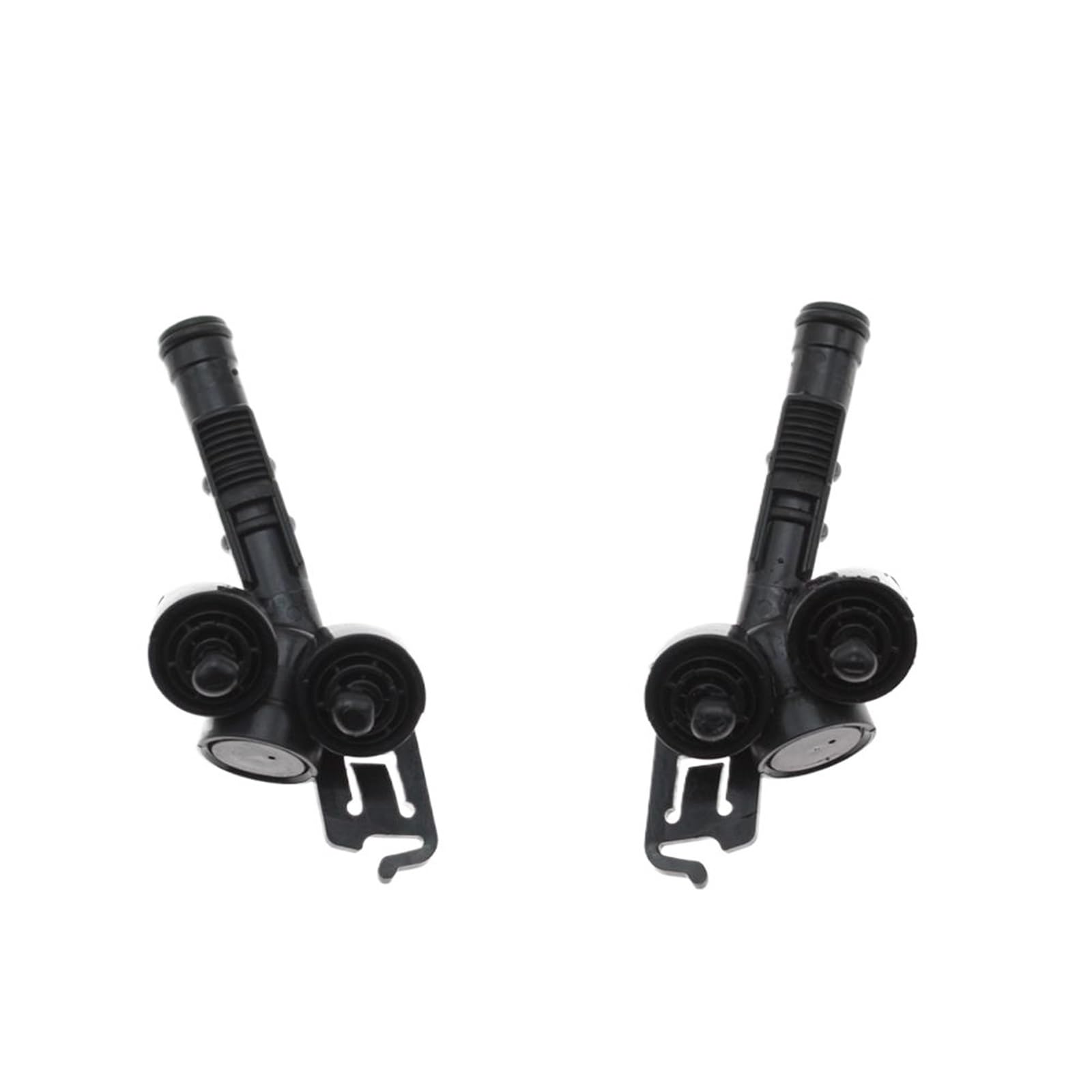 Tapa de la Boquilla del lavafaros VHJIO Tapa del Cilindro de la Boquilla de pulverización del lavafaros Delantero for Volvo S40, C70, C30, V50 (2007-2012) 30698422 y 30698423(Set)