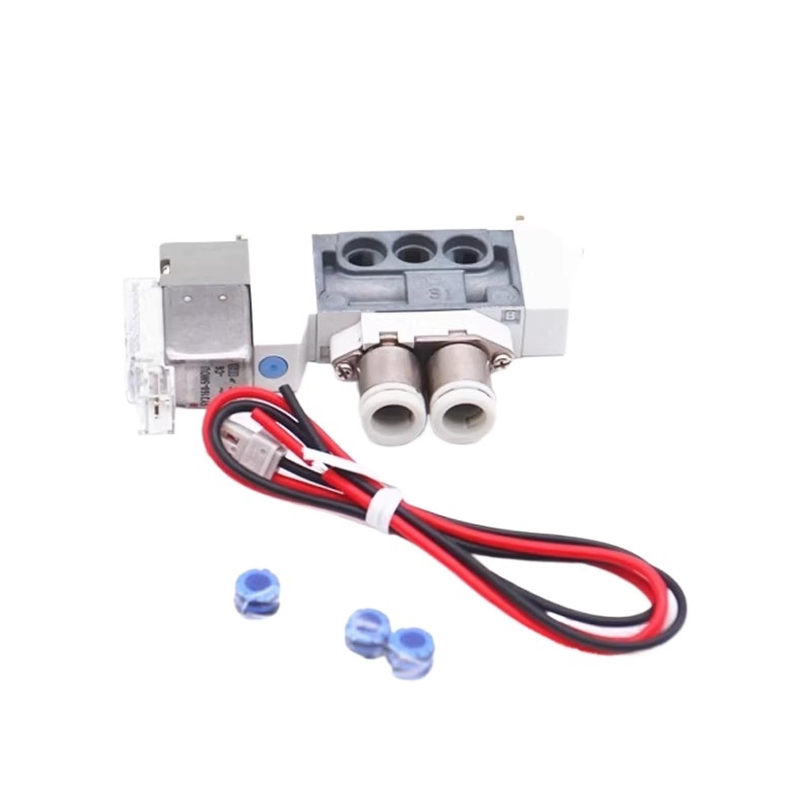 Électrovanne SY3160 pneumatique avec bobine basse consommation et raccord M5