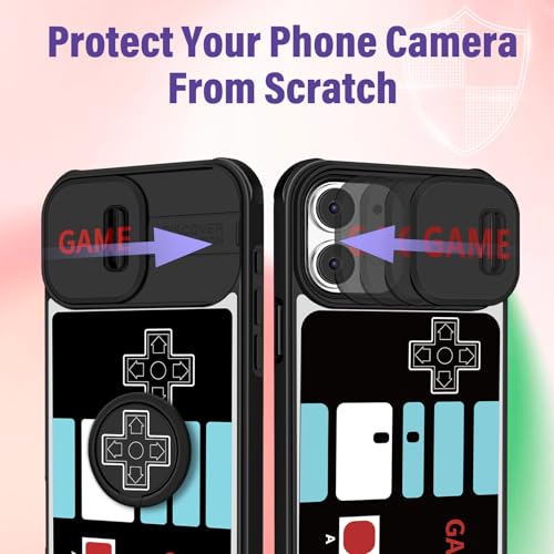 Image of Funermei for iPhone 11 Case - Women Girls Cute Phone Cover Girly Pretty Aesthetic Game Unique Design with Camera Cover Funda for Apple for iPhone 11