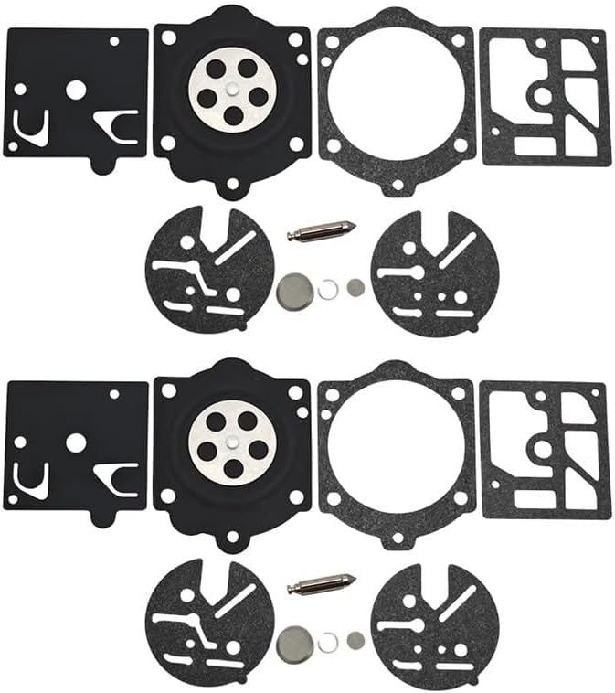Kit de reparación de carburador de 2 piezas para motocicletas y motores pequeños