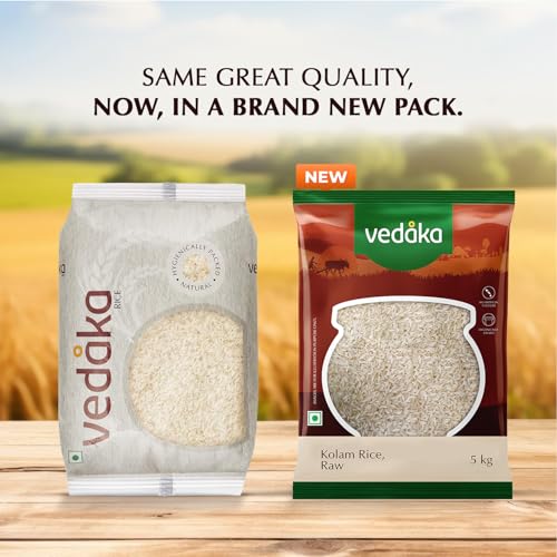 Image of Amazon Brand - Vedaka Kolam Rice | Raw | 5 Kg