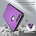 ImpactStrong for iPhone 8 Plus Case/7 Plus Case, Heavy Duty Dual Layer Protection Cover Heavy Duty Case, Purple
