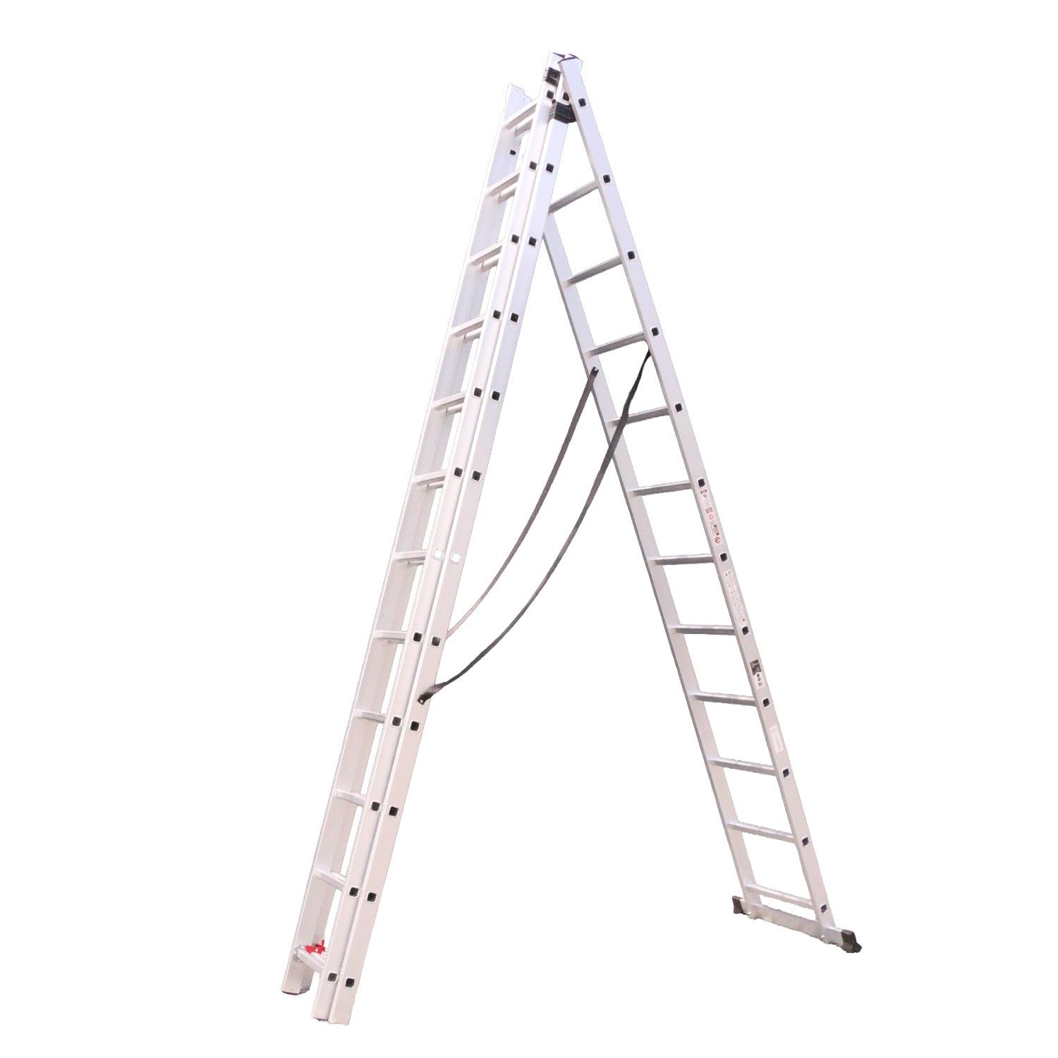 UP Echelle Transformable en Aluminium coulissante Extensible 3 Plans 12 marches