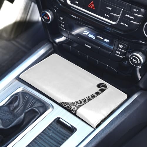Organizador de carro Slim de cuero miniatura 4
