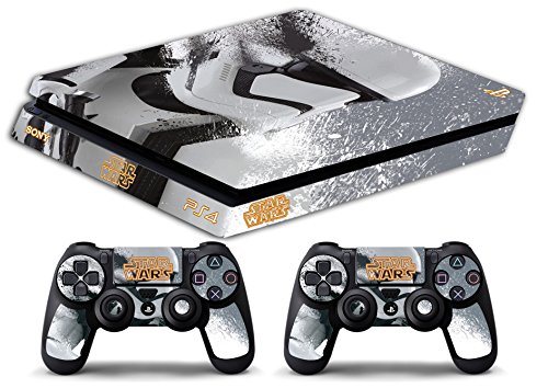 Skin compatible with Ps4 SLIM - limited edition DECAL Slim BUNDLE (Star Wars)