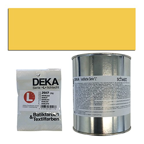 NEU Textilfarbe / Batikfarben / Stoff-Färbefarben, Serie L, 500g, Gelb