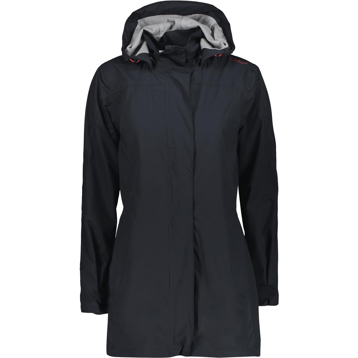 CMP - Woman Jacket Snaps Hood, Anthracite, XS
