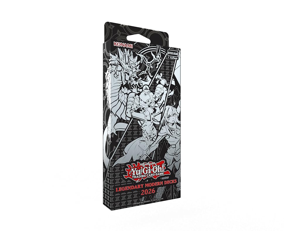 3 rarità segrete Yu-Gi-Oh! Legendary Modern Decks 2026 (versione tedesca)