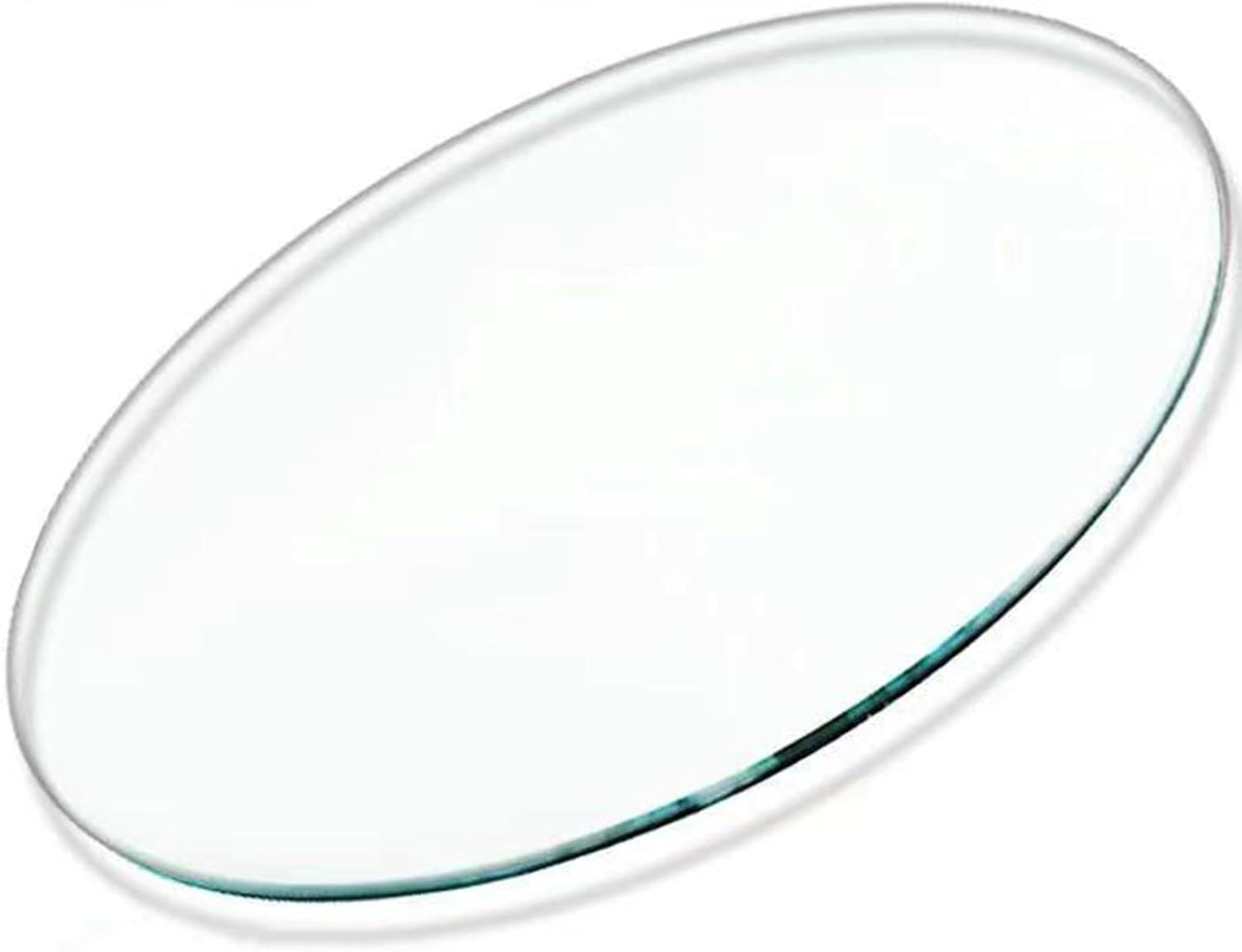 Round Patio Glass Table Top,round Tempered Glass Top,Round Tempered Glass,Plate Glass,Clear,Round,Perfect Circle,Exquisite And Beautiful Appearance,Premium Round Circular Plate Glass(45CM(17.7IN))