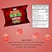 Barnetts - Mega Sour Candy Cherry 227g - Trendy Sweet Bags - Traditionally Handmade Sweets - Sour Coating Lasts 20 Seconds - Candies for Party Bag, Gift Hamper, or Hamper Box