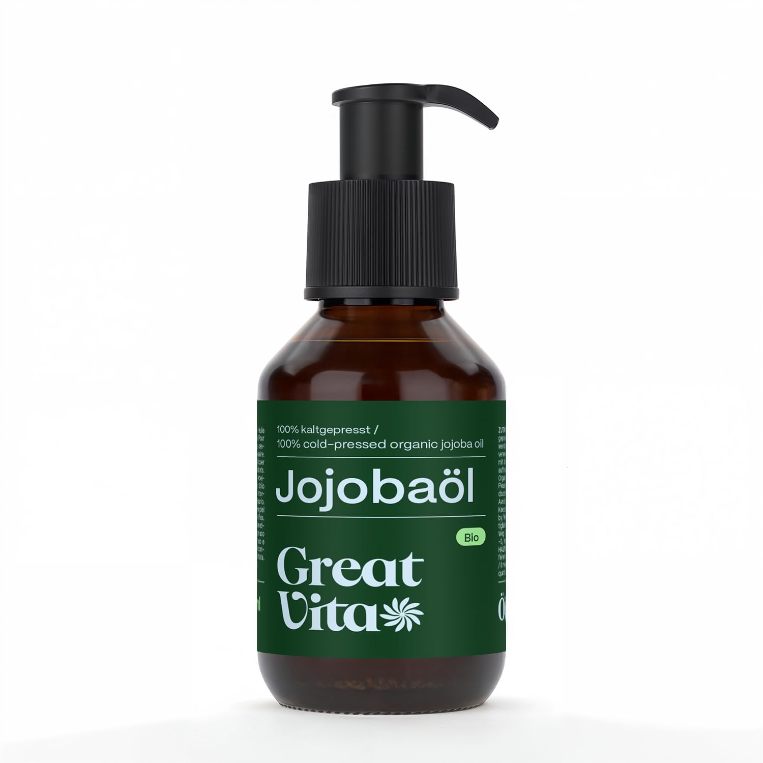 MeaVita Organic Jojoba Oil Gold – 100% czysty olej tłoczony na zimno, 1 opakowanie (1 x 100 ml)