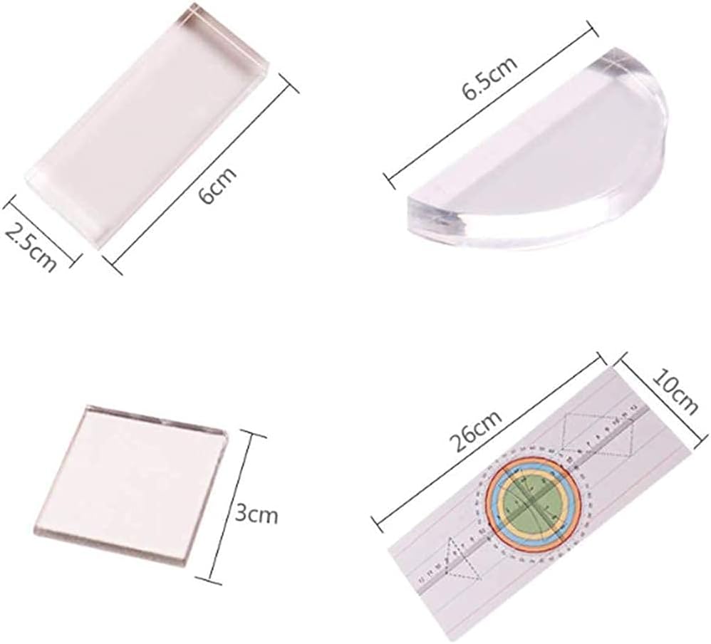 The Experiment Kit for Physical Optics Tri-Prism Concave Convex Lens Disrupting Mirror Optical Bench Rainbow Mirror Parallel Light Source Imaging