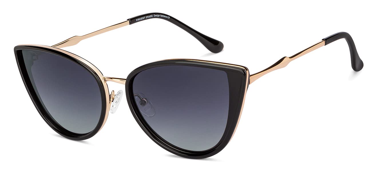 Unisex Polarized Cat Eye Sunglasses