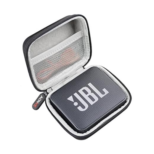 Hård resväska väska för JBL GO2 bärbar Bluetooth-högtalare från AONKE