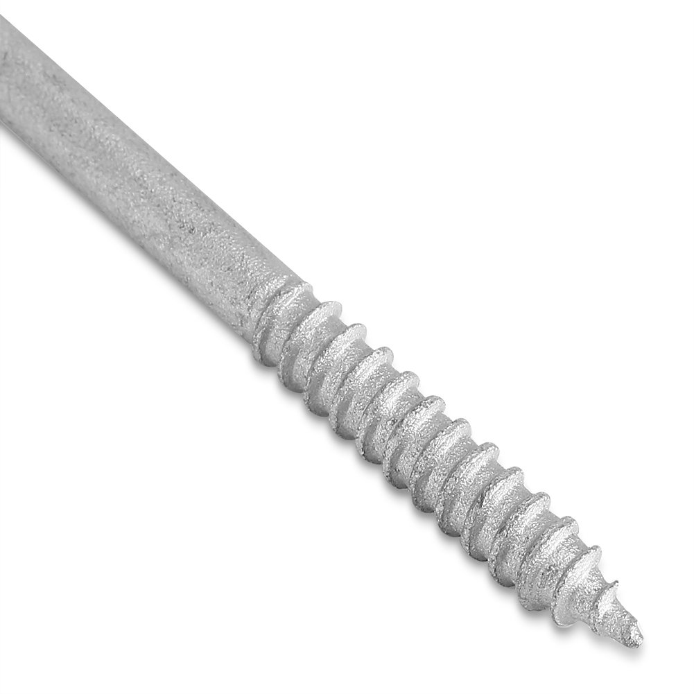 Cryfokt Aisladores de Anillo con Tornillo de Madera Compensada para Cercas Eléctricas, Instalación Rápida, Ideal para Seguridad Animal, 50 Uds.