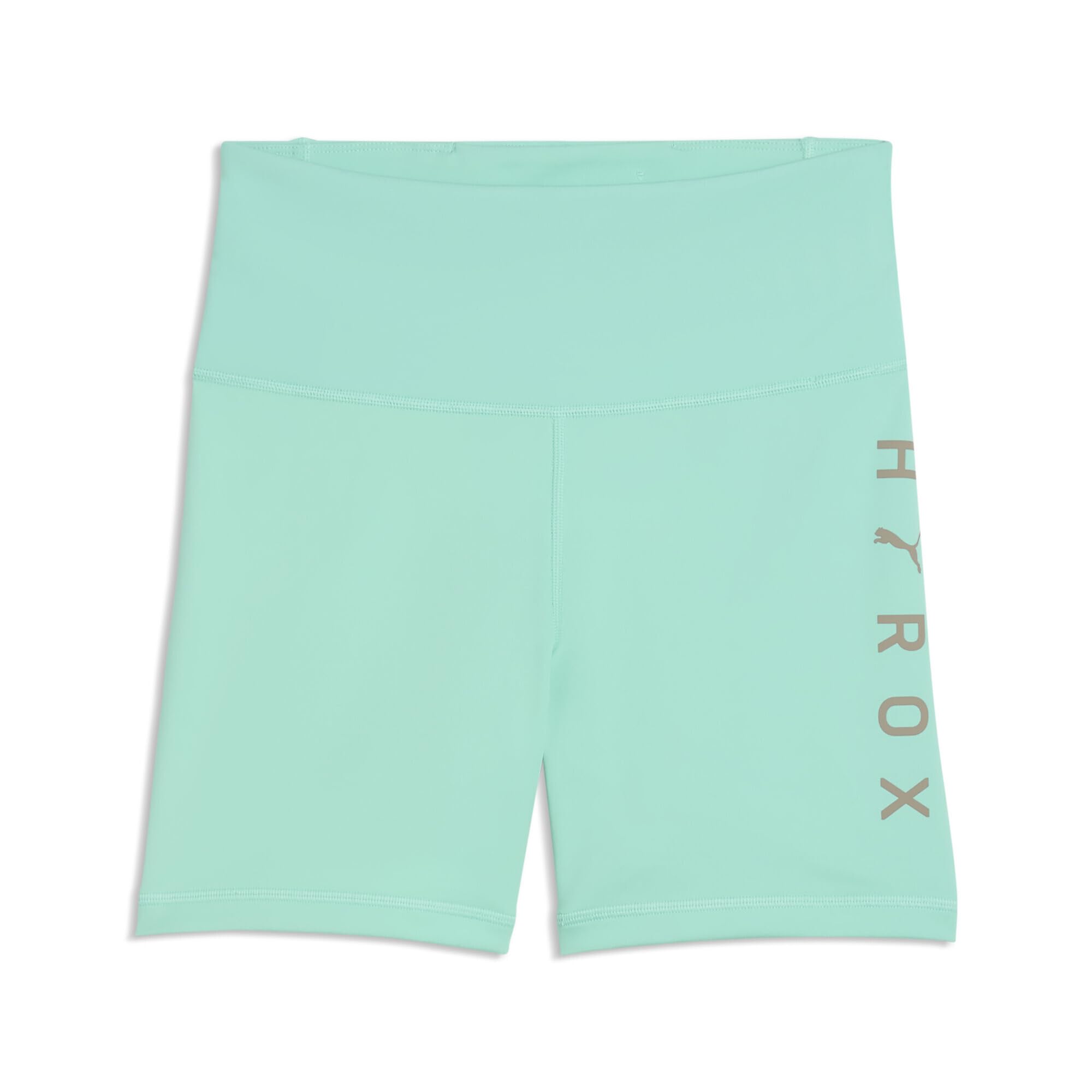 PUMA Damen x HYROX Essentials Radlerhose M, Intense Mint Green