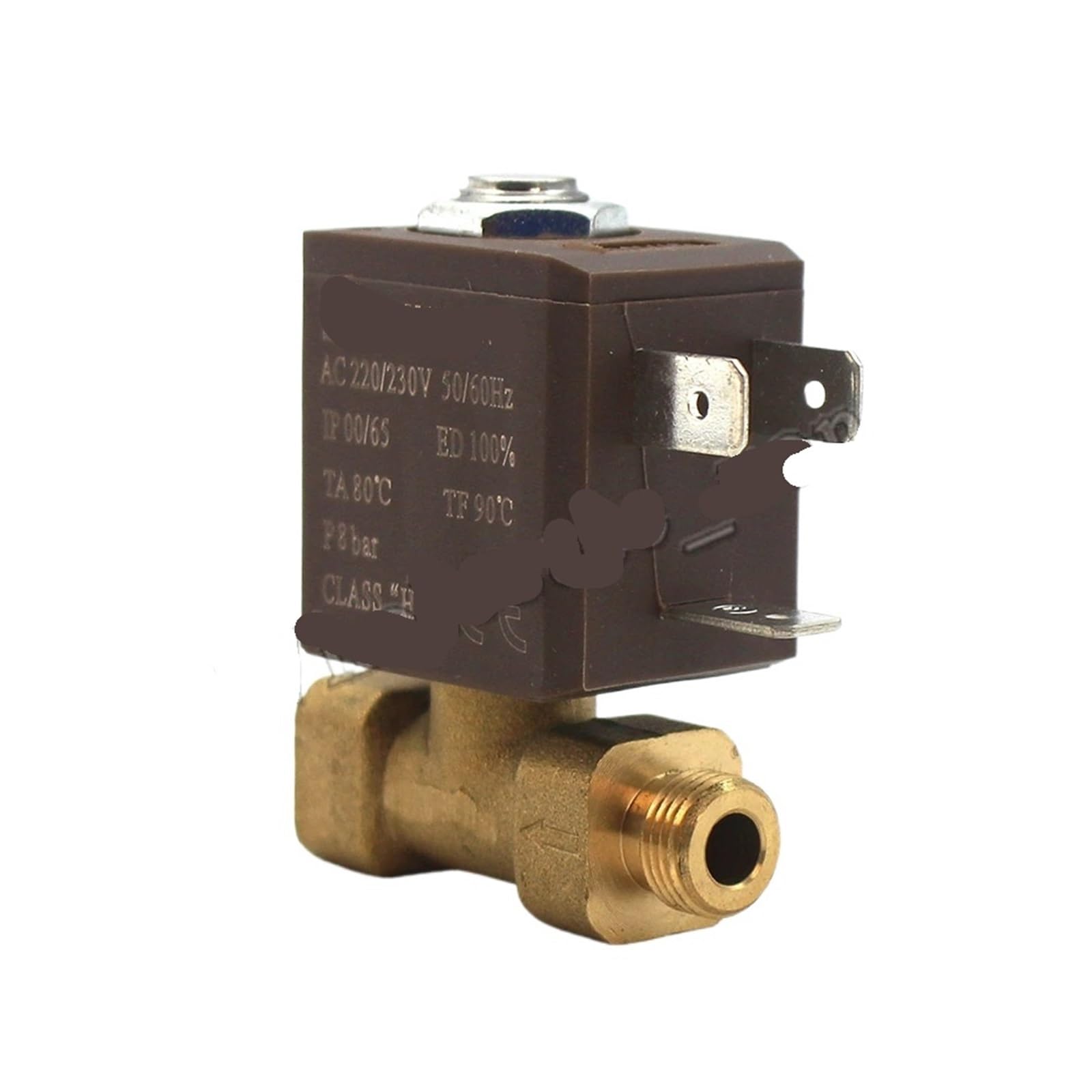 Électrovanne 2/2 voies laiton G1/8 régulation étanche air gaz