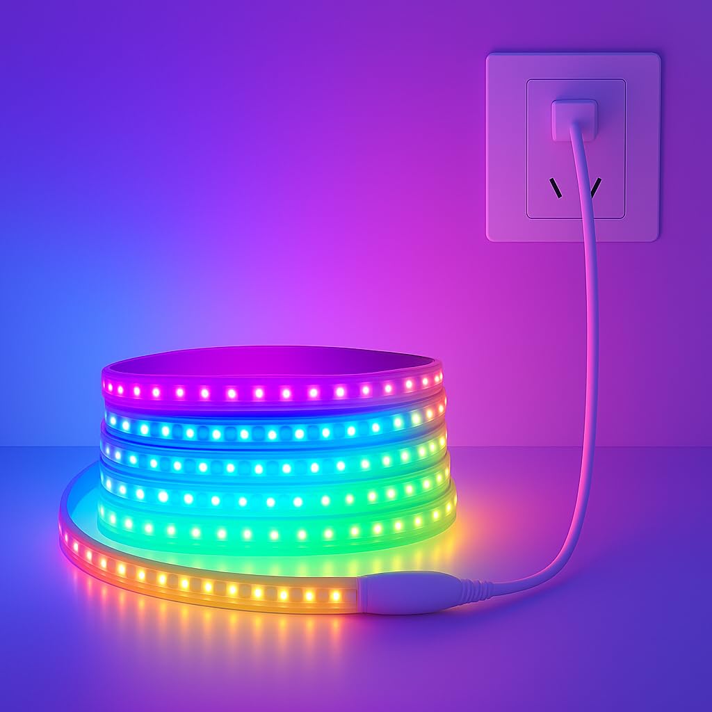 One94Store 8M Multicolor LED Rope Light - Image 1