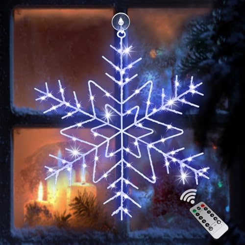 Christmas Snowflake Window Lights Decorations, 14